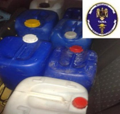 Maşina unui constănţean, plină cu alcool fără documente legale, oprită în Tulcea